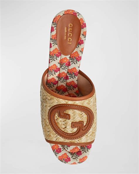 buy replica gucci sandals|authenticate Gucci marmont raffia slides.